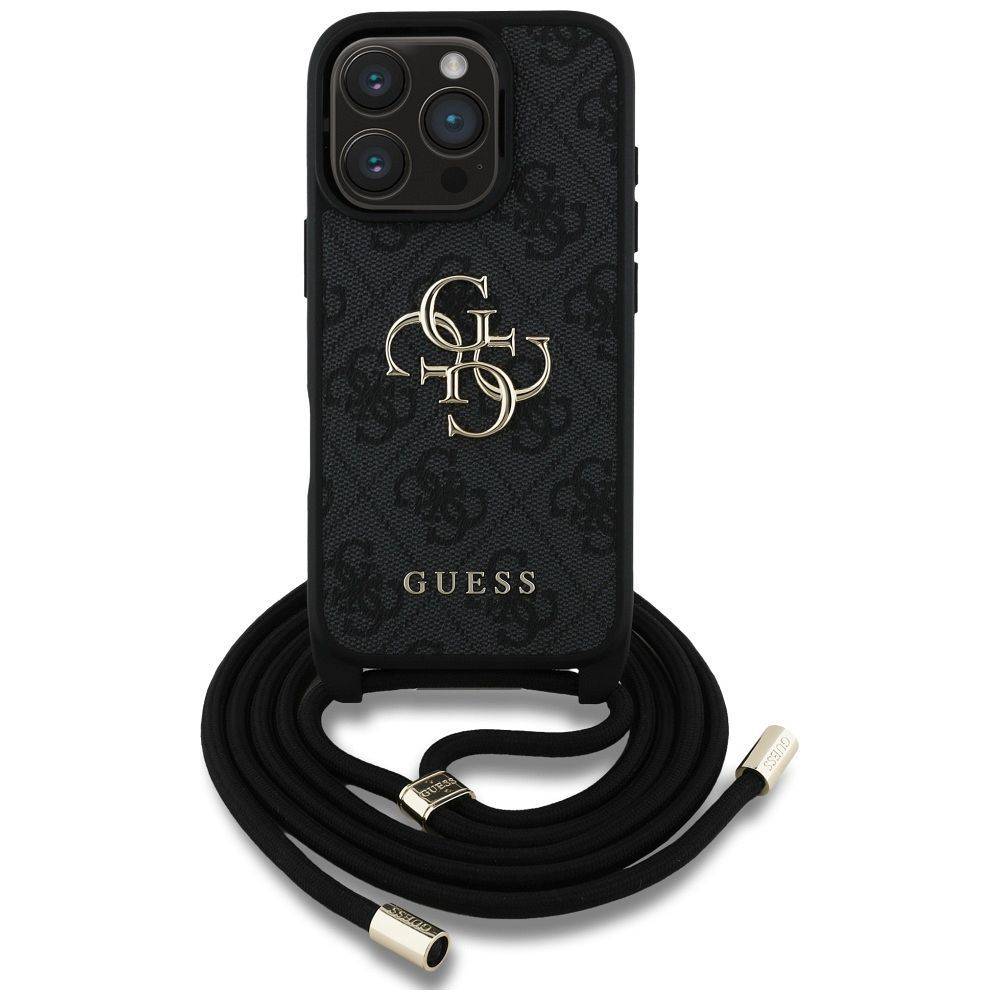Guess Pouzdro pro iPhone 16 Pro Guhcp16Lp4Gmgcrk (Cbdy Pu 4G Big Logo)