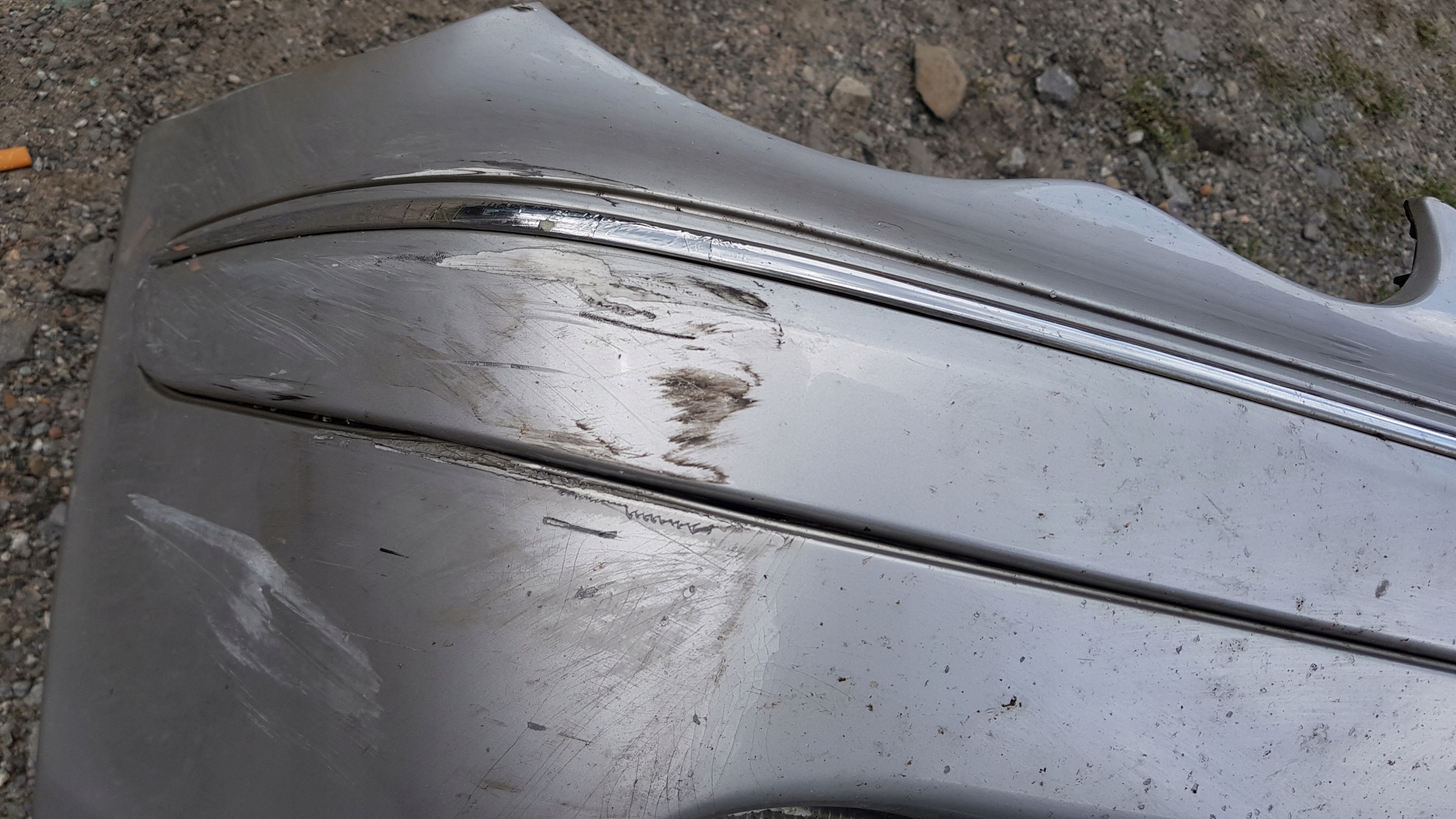 MERCEDES W203 front bumper front 744