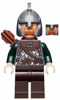 Lego Pán prstenů lor009 Figurka vojáka z Rohanu