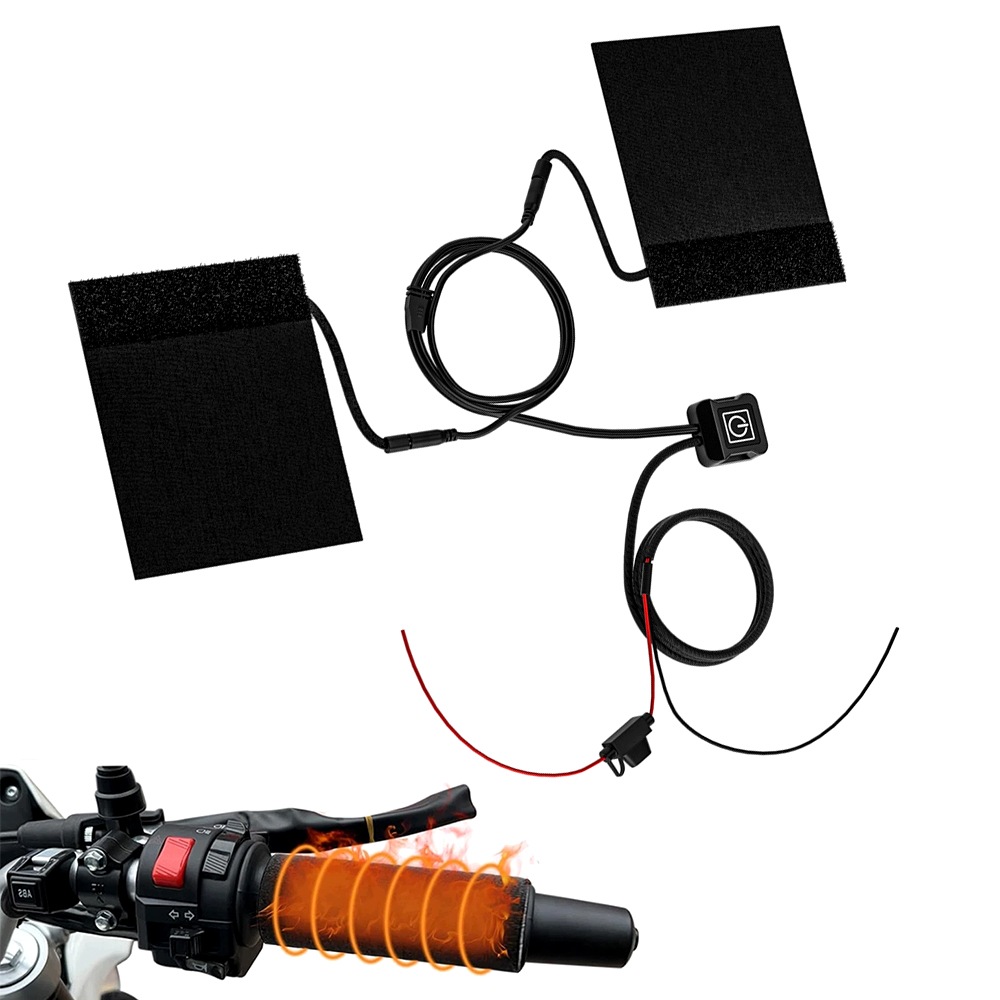 Uniwersalne Podgrzewane Uchwyty Motocyklowe Motocyklowe Quad Atv 12V 22MM