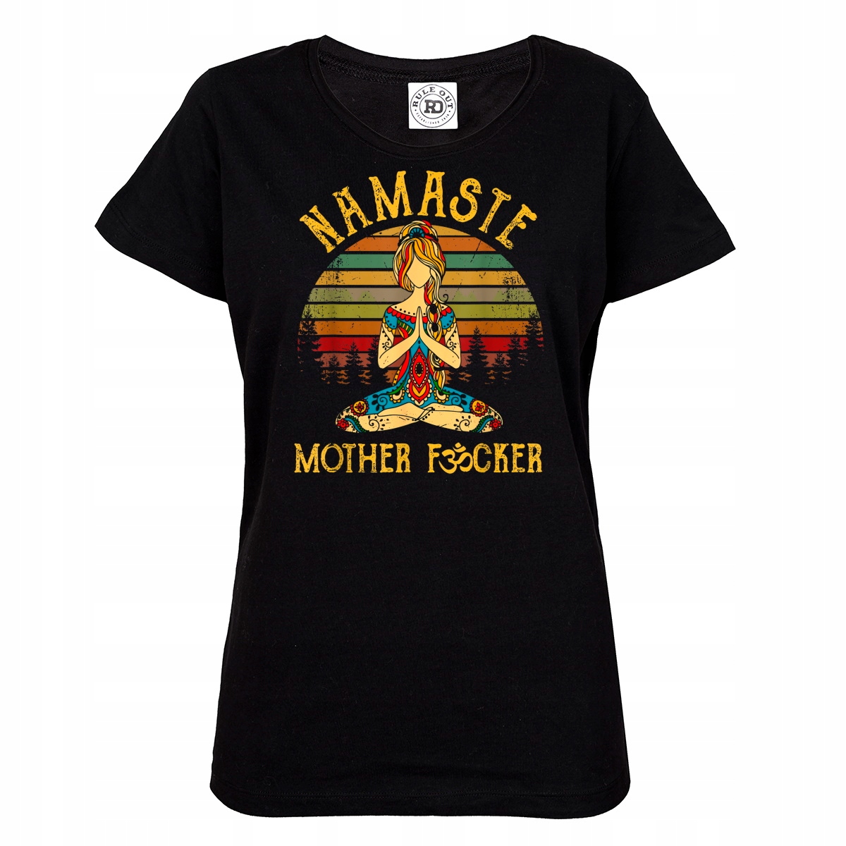 

Damska Koszulka Fitness Yoga Medytacja Namaste