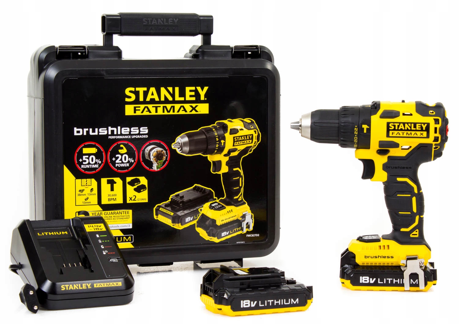

Wkrętarka udar. Stanley Fatmax FMC627 2x2.0Ah