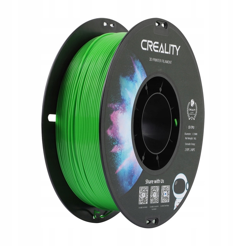 Filament Tpu Creality (Zelený)