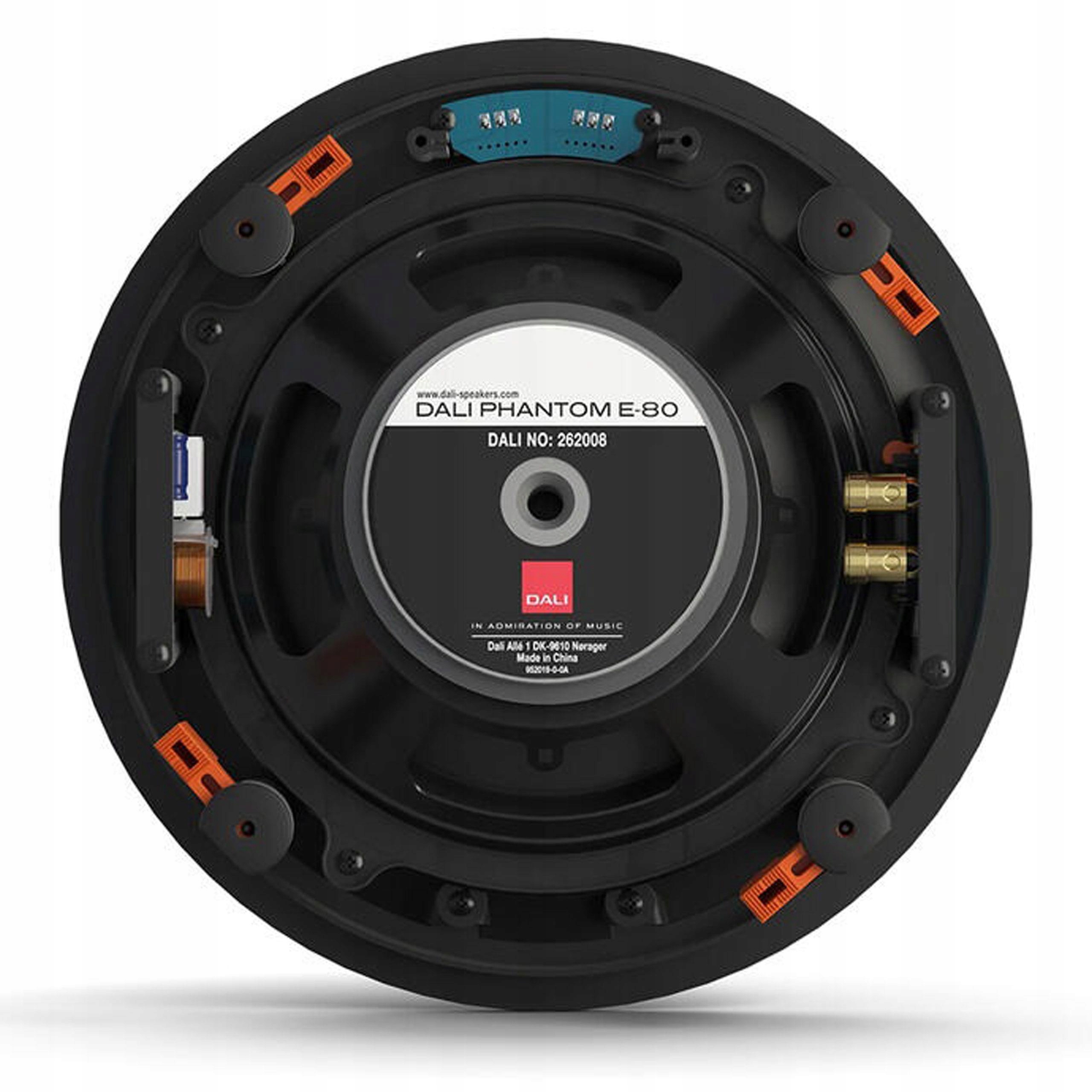 GŁOŚNIK INSTALACYJNY ŚCIENNY SUFITOWY DALI PHANTOM E-80 BIAŁY Model E-80