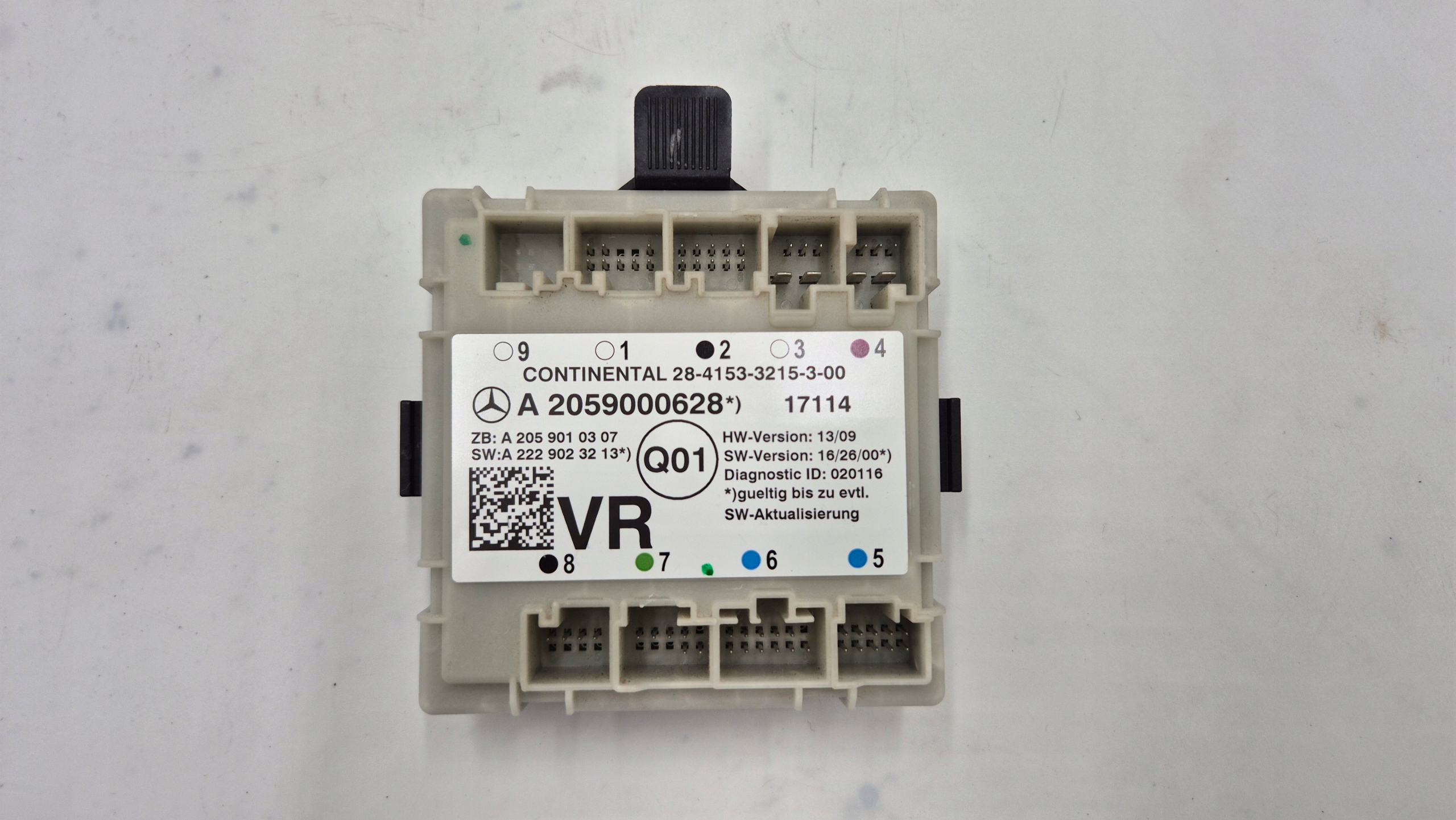 module door control unit MERCEDES W205 A2059000628