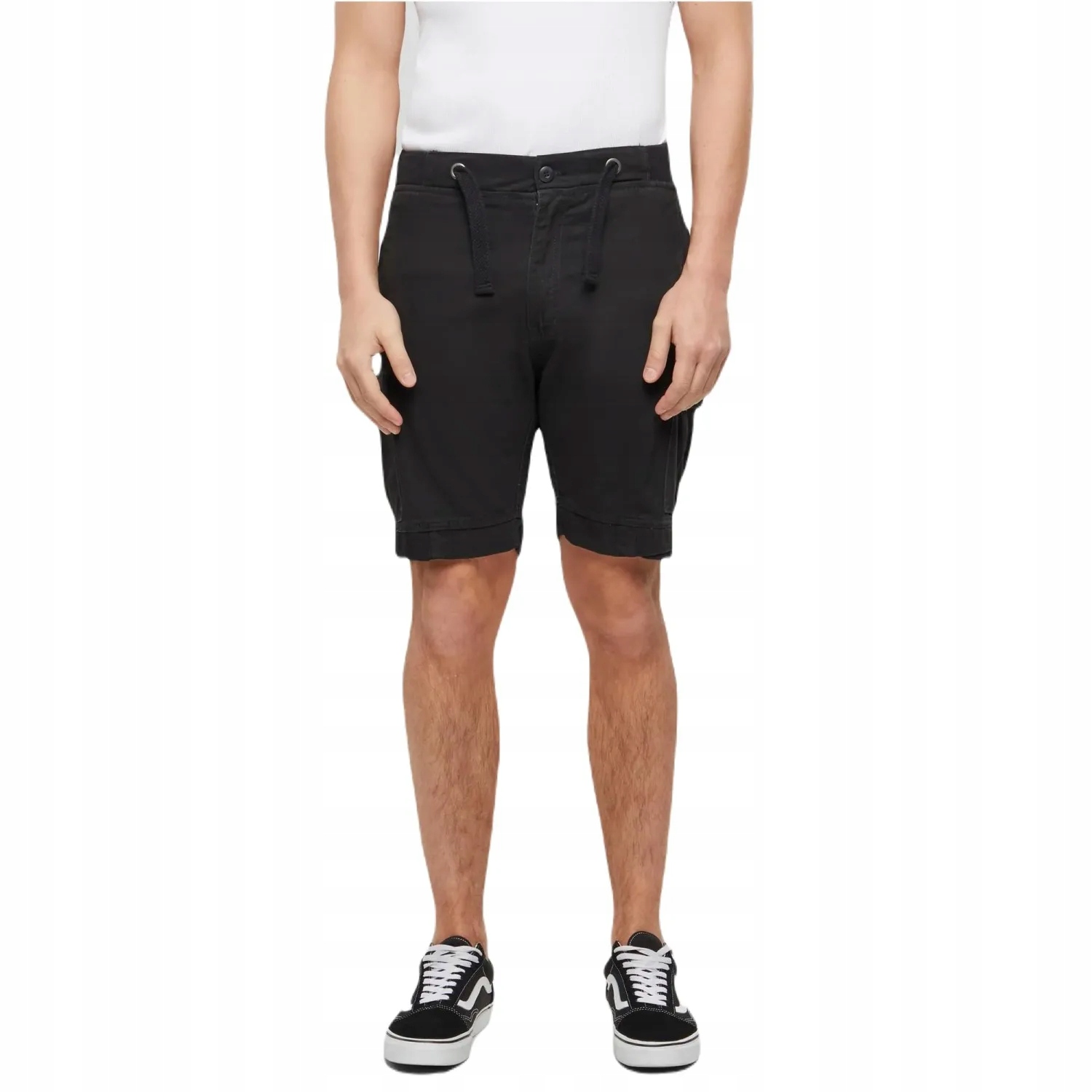 Šortky Brandit Packham Vintage Shorts Černé XXL