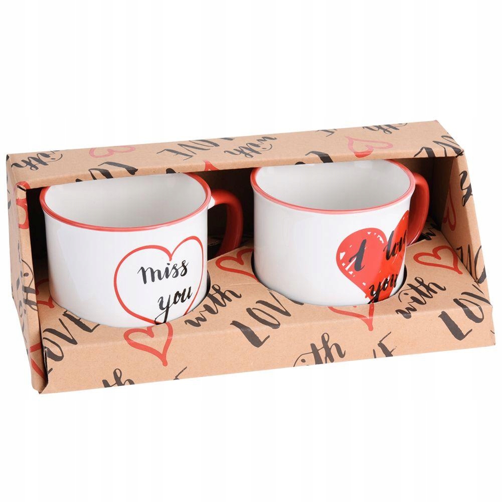 

Kubek Ceramiczny Zestaw Kubków 2 Szt 300ML