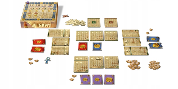 Gra planszowa Meeple Amun-Re Gra Karciana