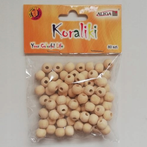 

Koraliki Drewniane 10MM PJ-5986 Aliga