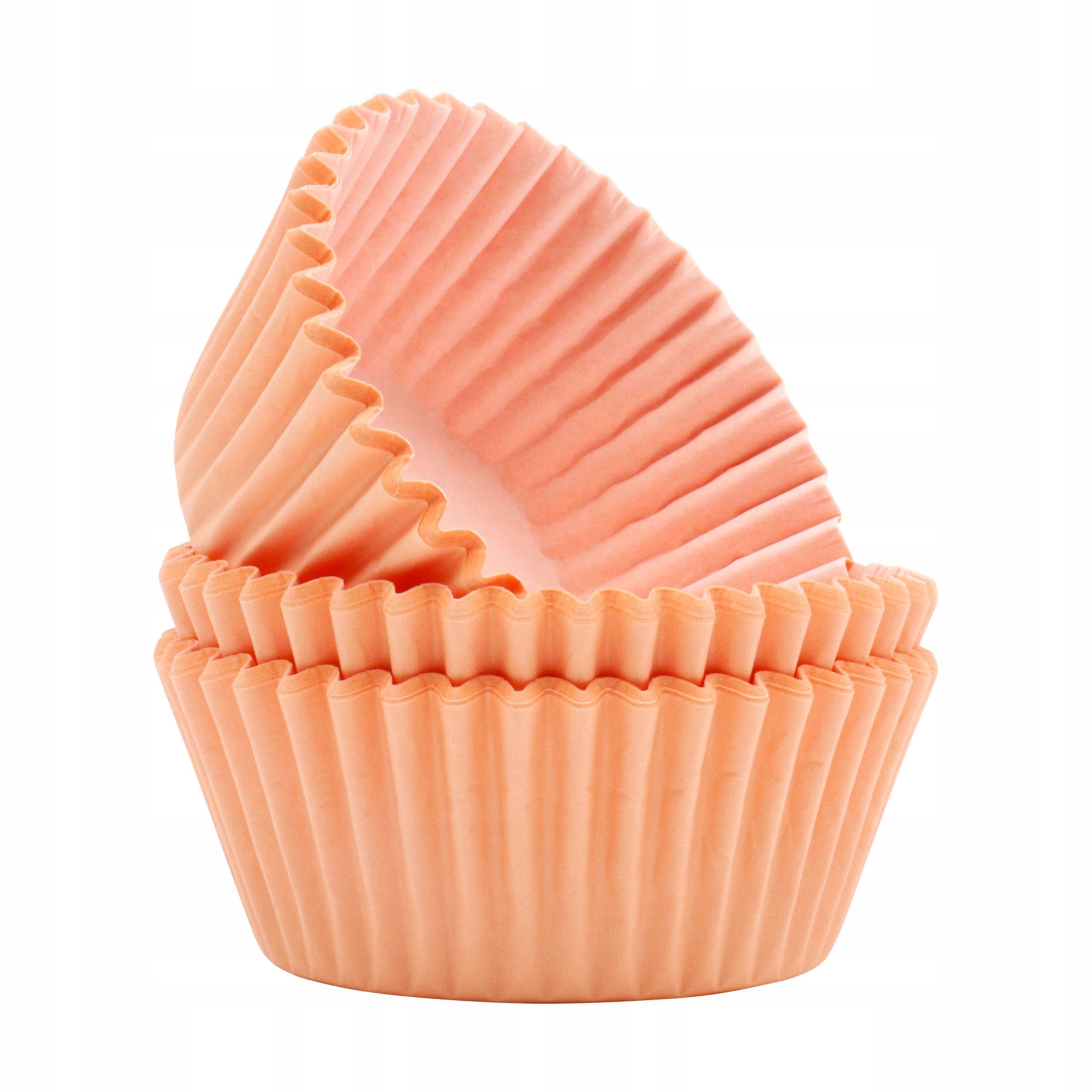 

Papilotki do muffinek Pme brzoskwiniowe, 60szt