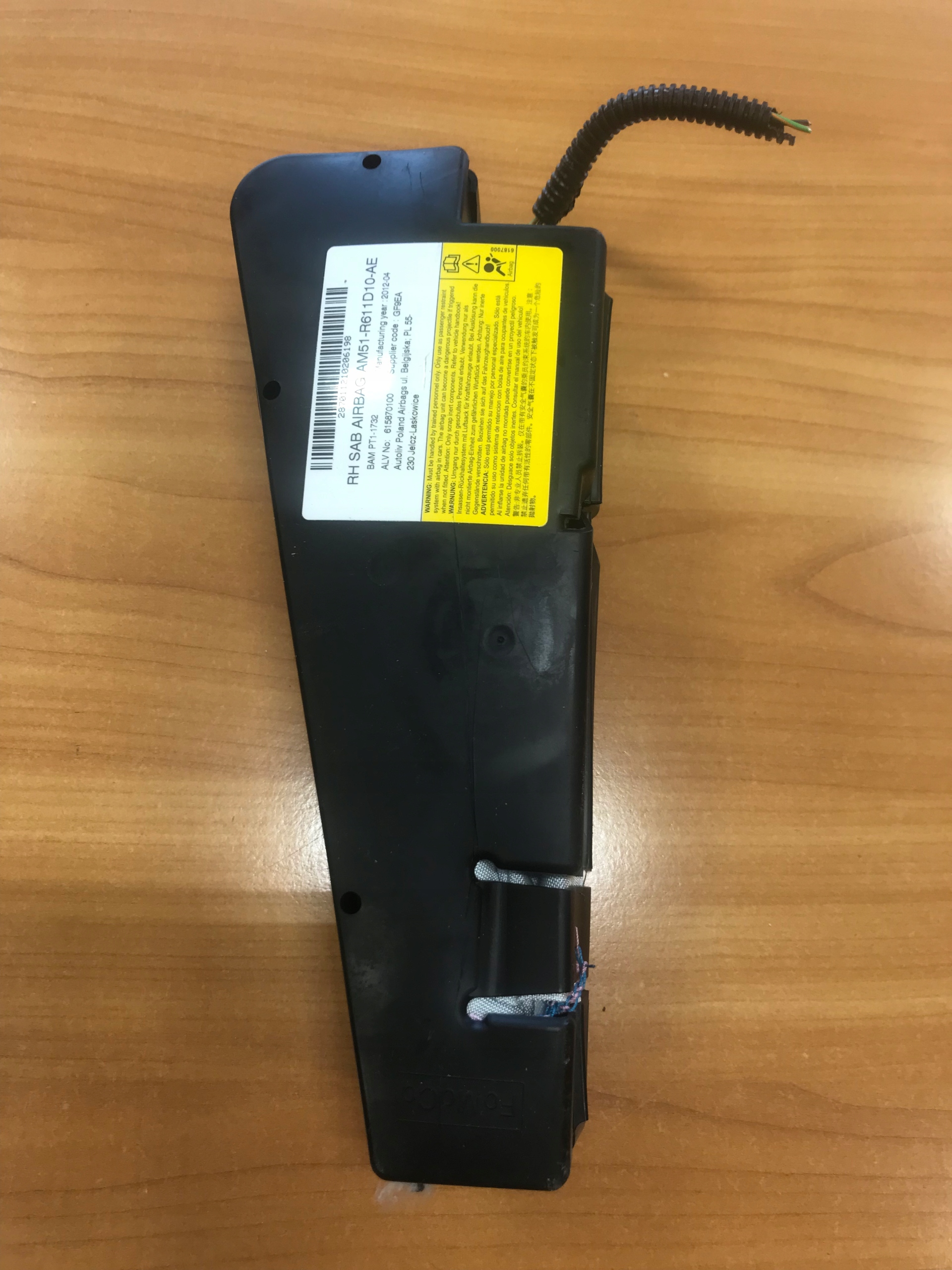 AM51R611D10AE - Подушка безопасности для Ford Focus Mk3 CMax Mk2 Pra