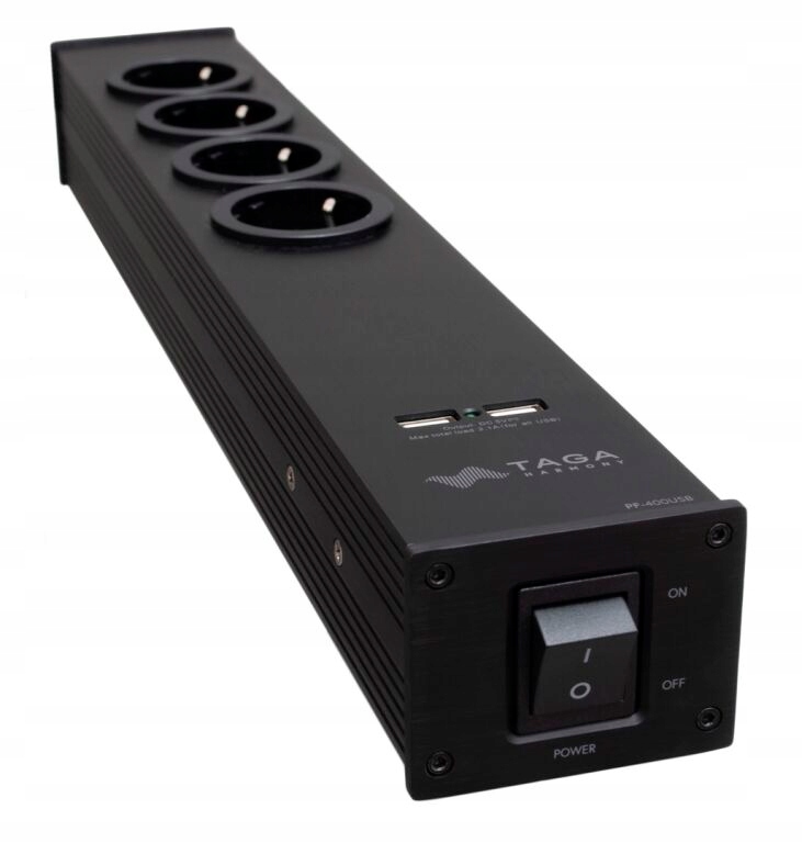 

Taga Harmony PF-400 Czarny Filtr Listwa Zasilania