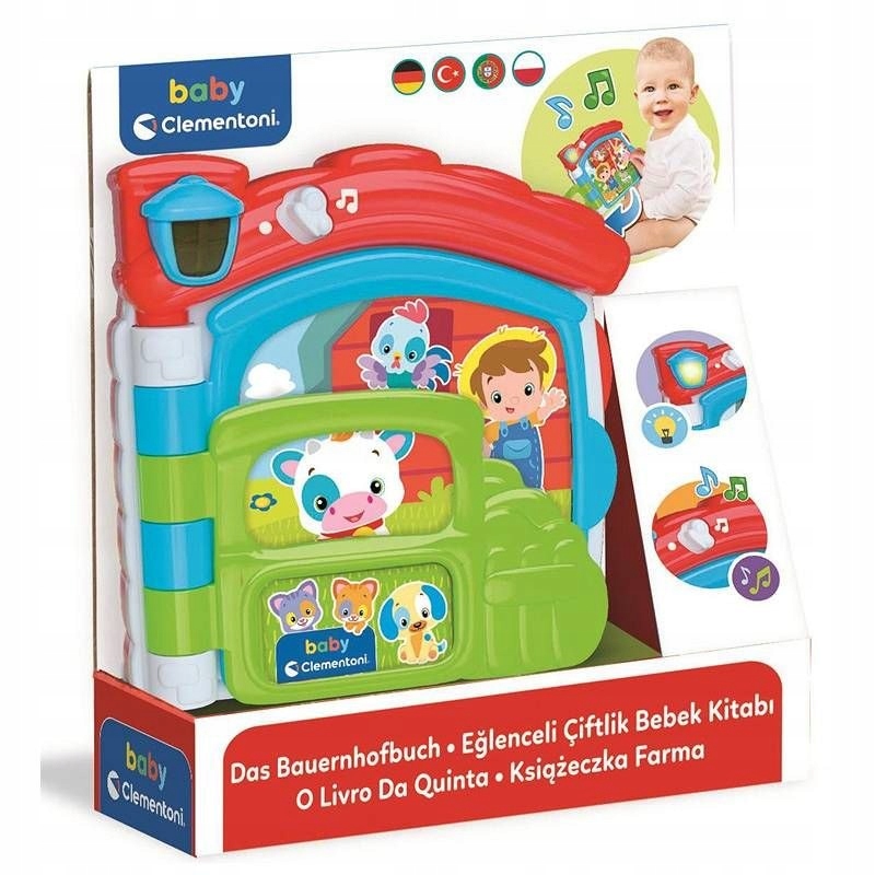 17652 ИНТЕРАКТИВНАЯ КНИГА ВЕСЕЛАЯ ФЕРМА КЛЕМЕНТОНИ