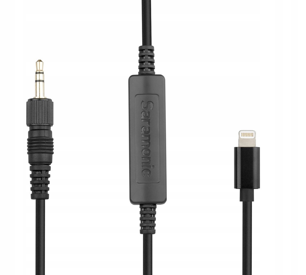 Kabel audio Saramonic LC-C35 mini Jack Trs Lightning 45 cm
