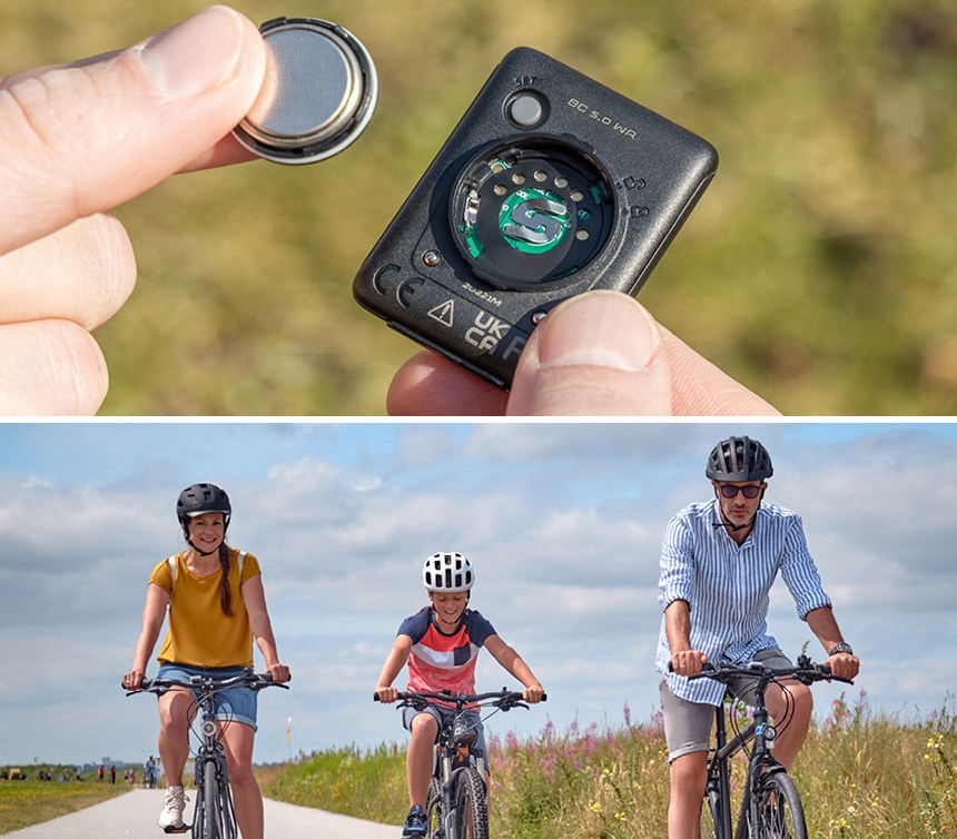 PRZEWODOWY LICZNIK ROWEROWY WODOODPORNY SIGMA 5.0 WR START/STOP ZEGAR 5FN Rodzaj przewodowy