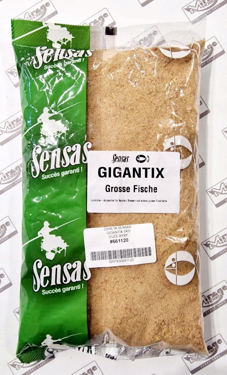 ZANĘTA SENSAS GIGANTIX 1kg (na duże ryby) #661120