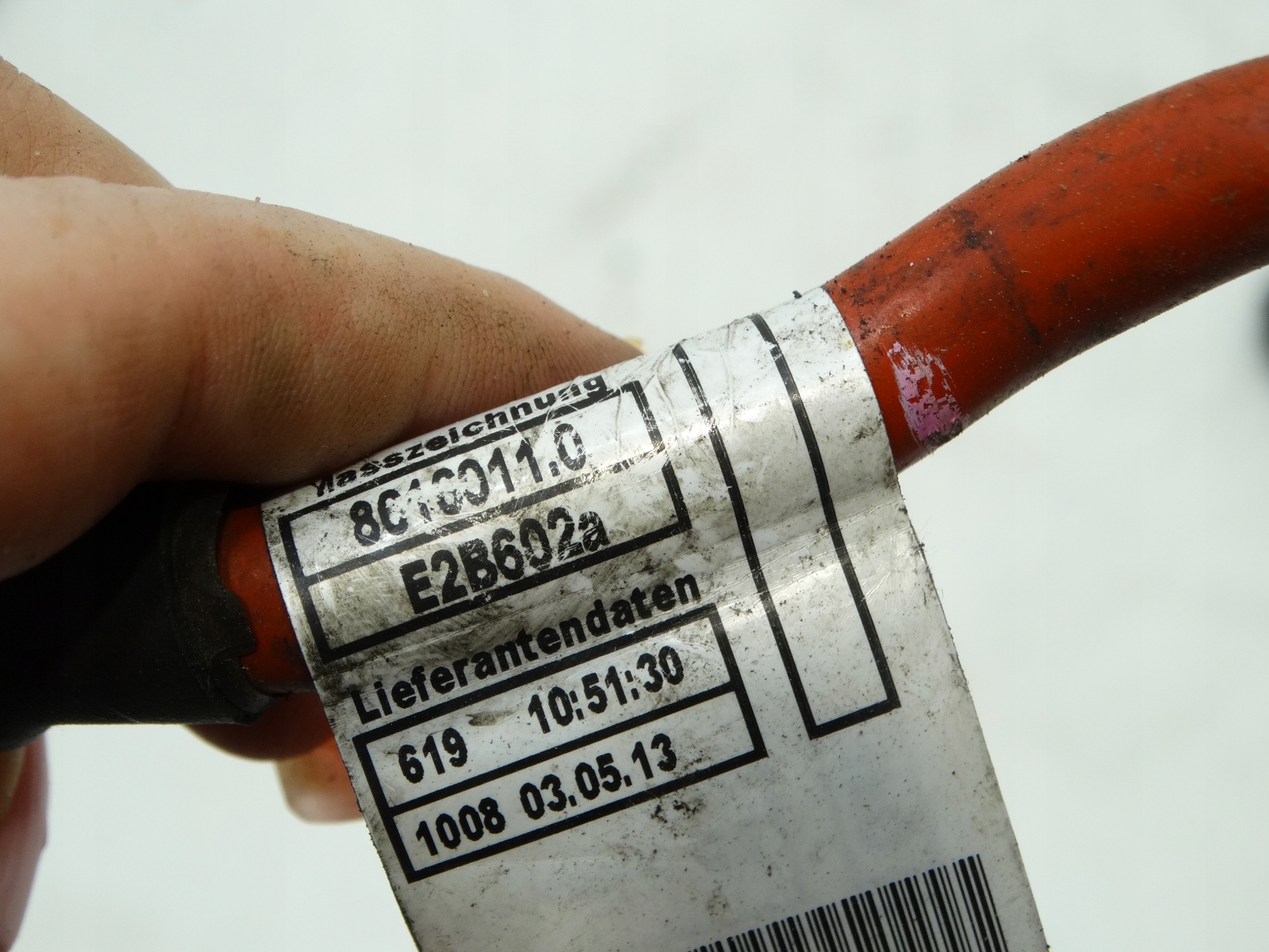 terminal cable battery BMW 1 F20 2013R. 750000105B