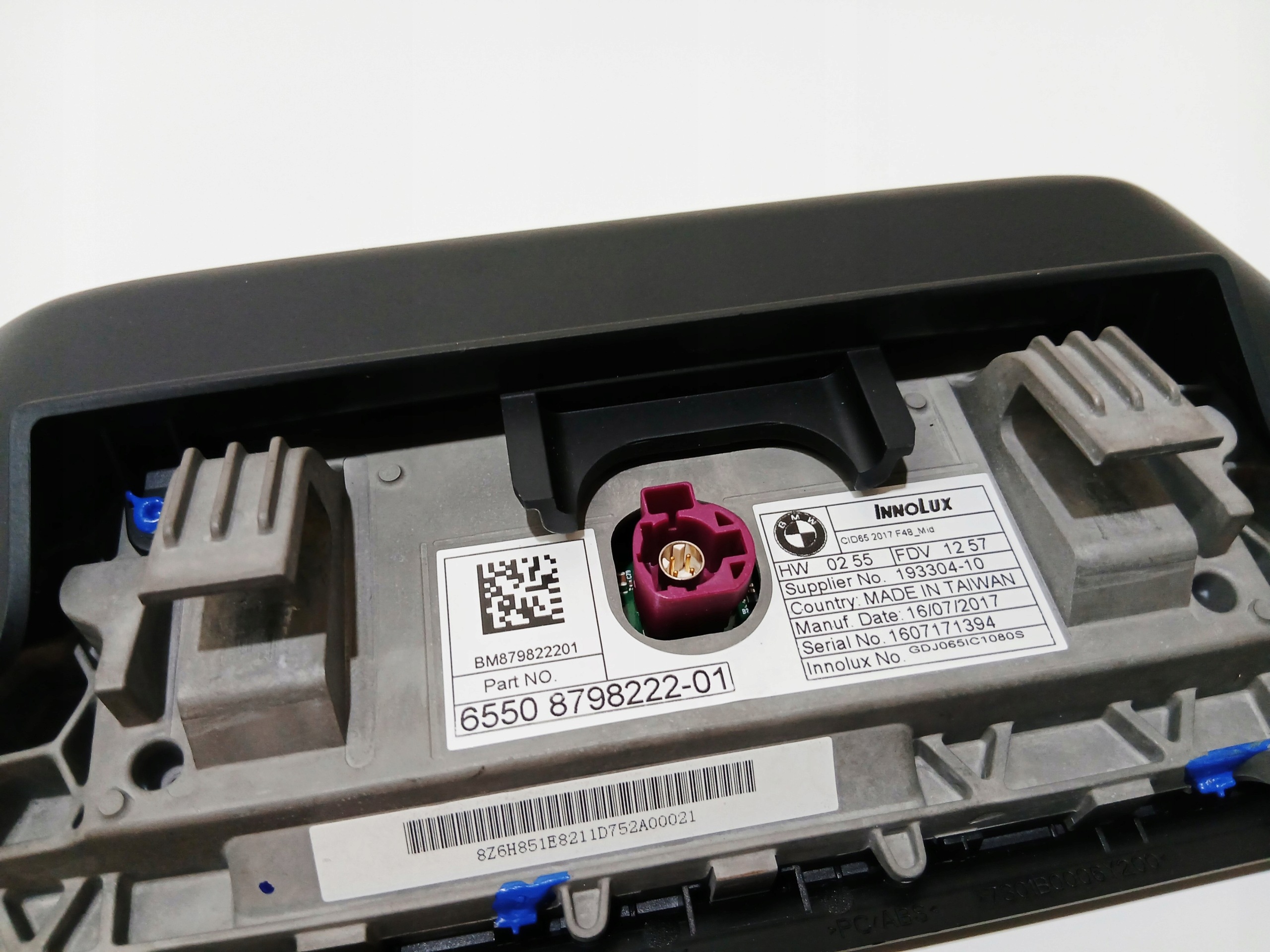 EKRAN bildschirm, der navigation BMW X1 F48 8798222