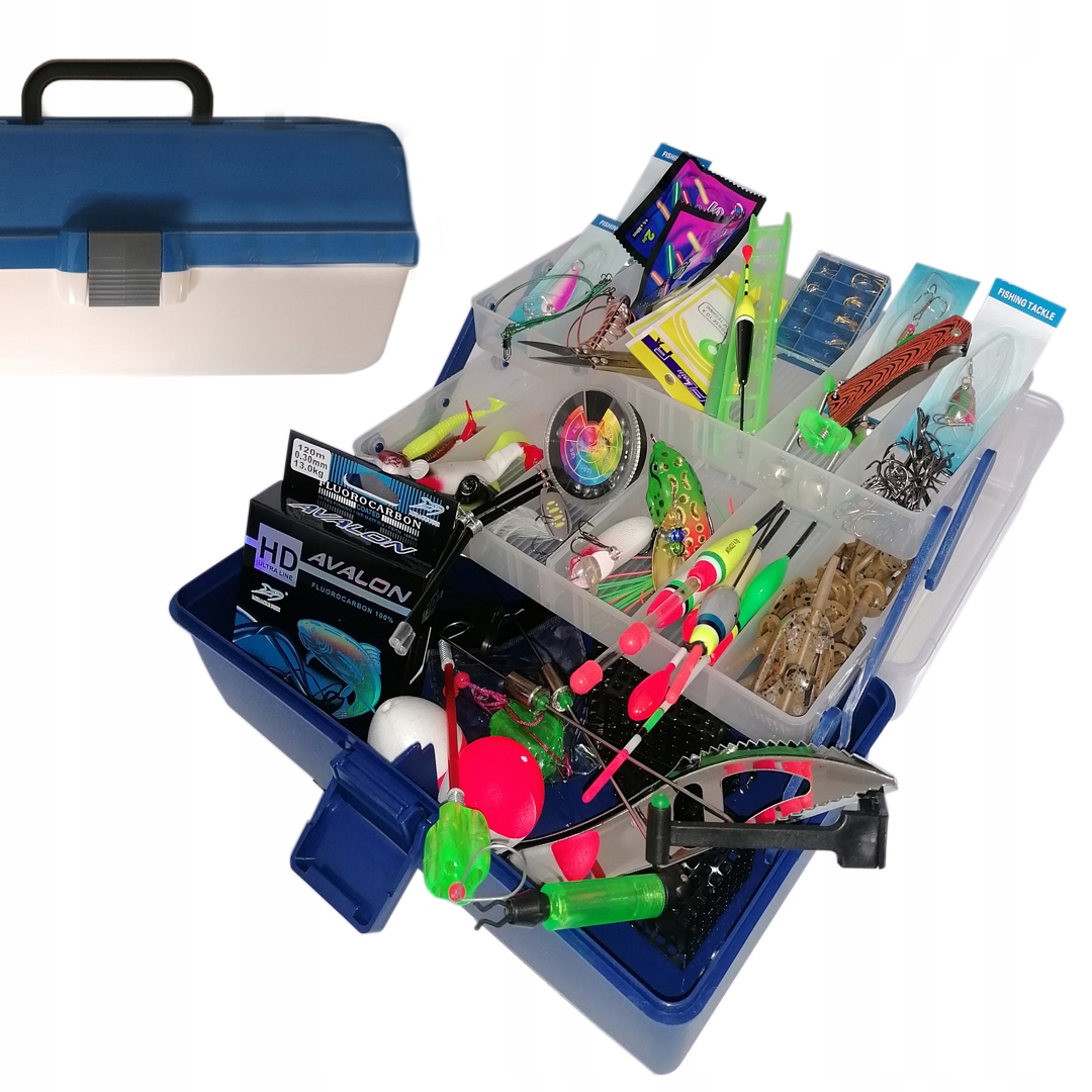 Rybářský set krabička Jaxon s příslušenstvím