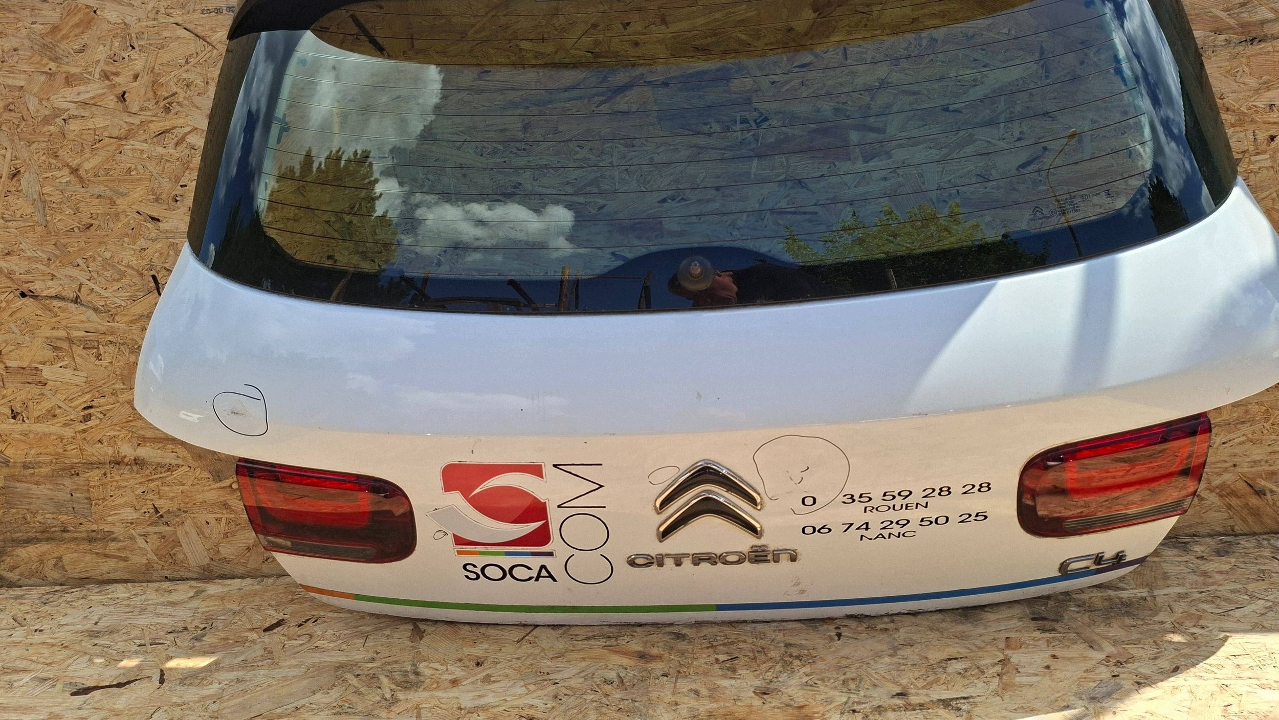 trunk door boot CITROEN C4 CACTUS LIFT 2017
