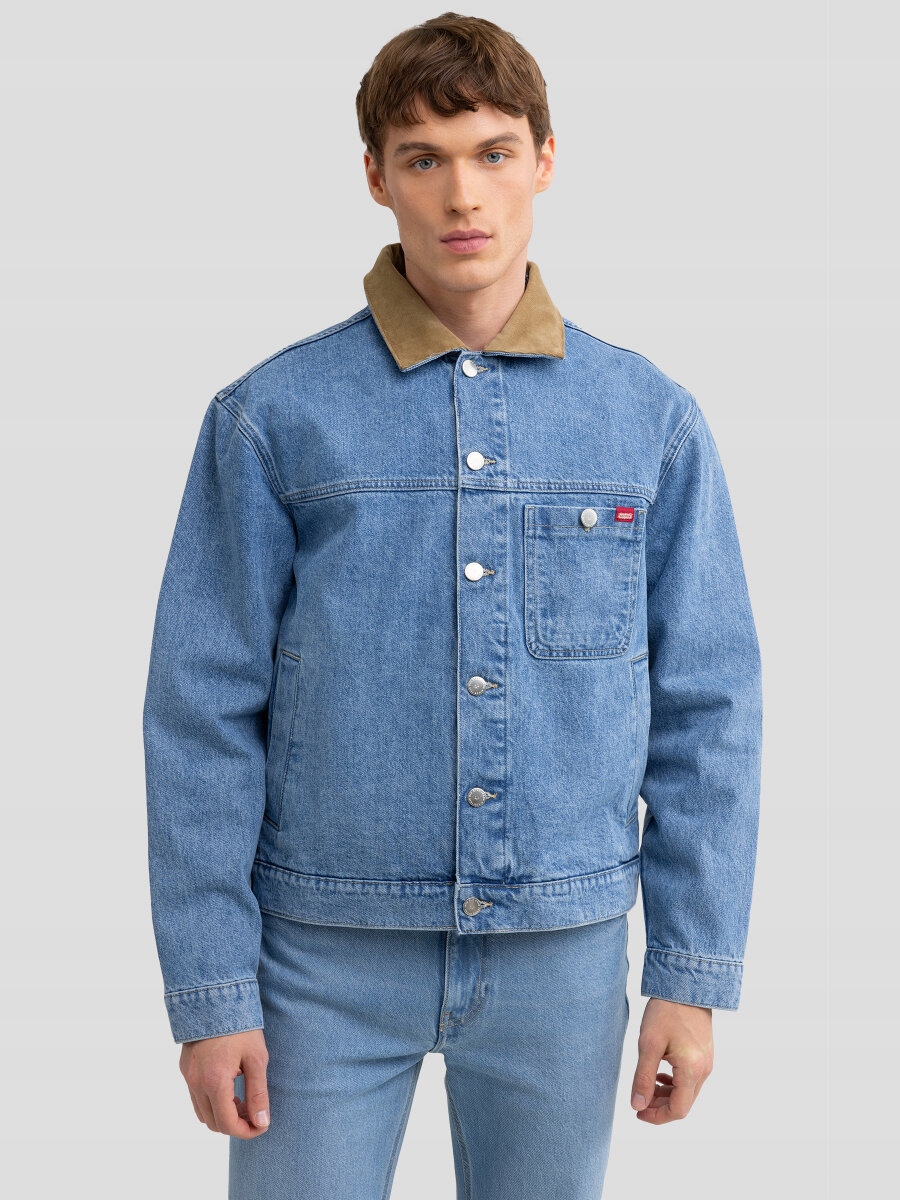 Big Star Pánská Džínová Bunda Modrá Nolan 177 XL