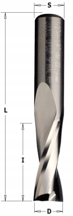Cmt 191.101.11 Spící fréza D=10 I=42 L=90 S=10 Z=2 ot. výk. tříska nahoru