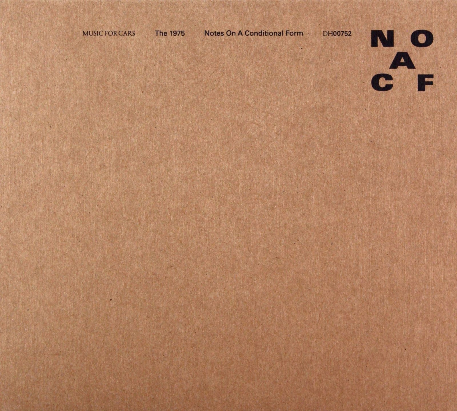 

The 1975: Notes On A Conditional Form (CD)