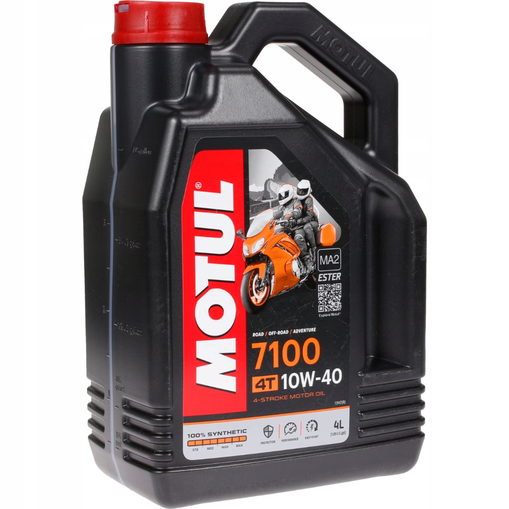 

Olej Motul 7100 Sae 10W40 4 L syntetyk motocykl 4T
