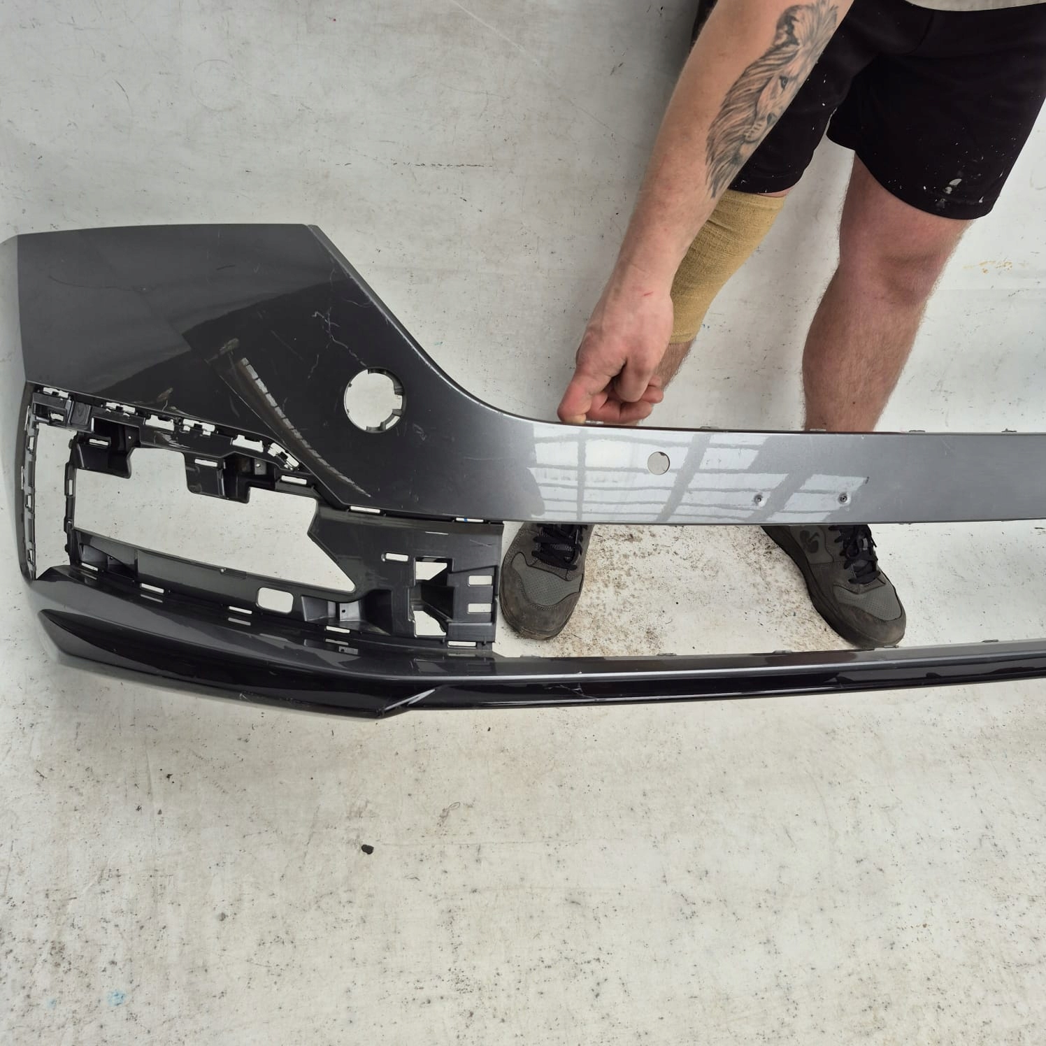 SKODA OCTAVIA IV 4 SPORTLINE 19-24 bumper front front PDC
