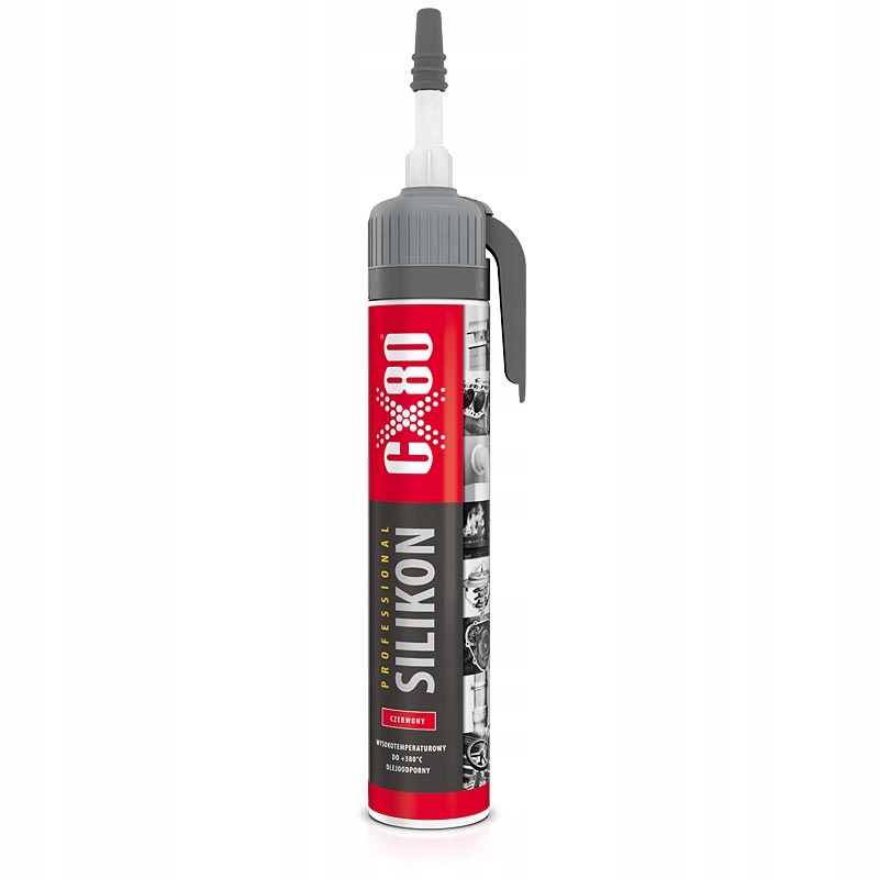 

CX80 Silikon Wysokotemperaturowy 210g czarny