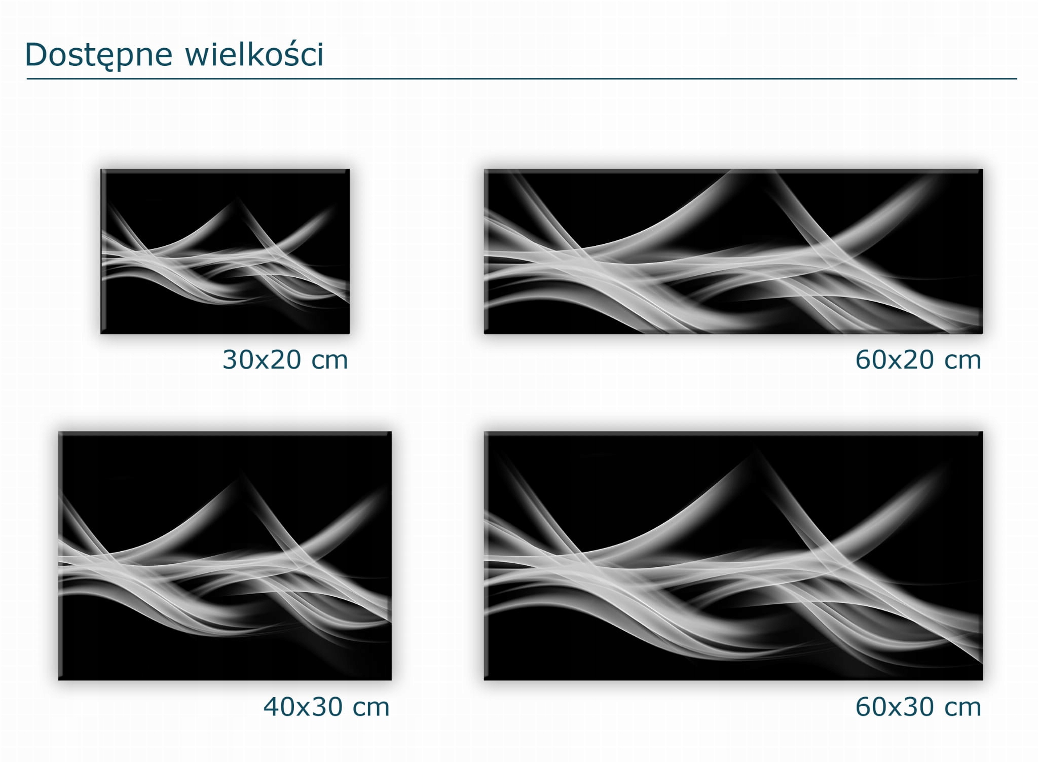 SZKLANA PODSTAWKA POD ZNICZE 60x20cm Dym 116c Motyw inny