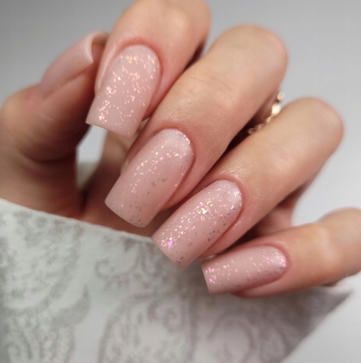 SEMILAC TOP NO WIPE MATTE PEACH GALAXY T26 7 ML Marka Semilac