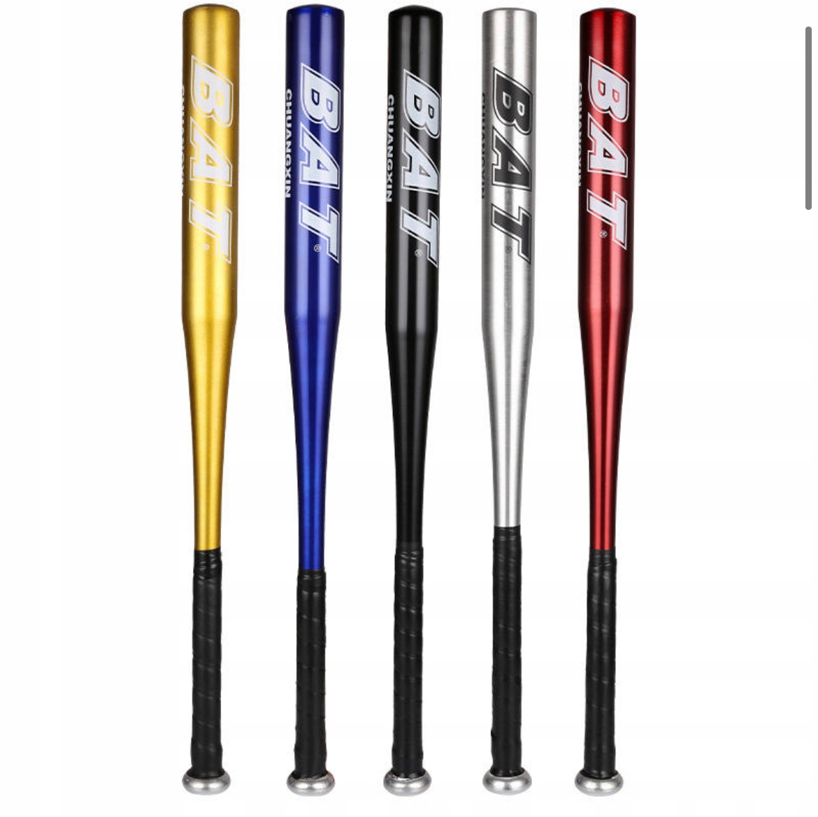 BASEBALLOWY ALUMINIOWY KIJ BEJSBOLOWY 64 CM BLACK Marka inna