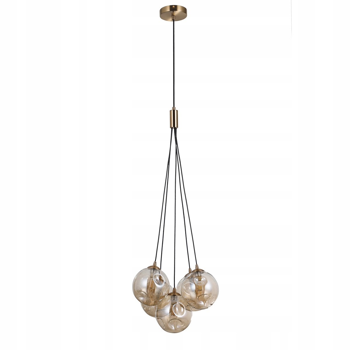 Perlos PND-54456-5-HB-AMB Elegantná závesná lampa