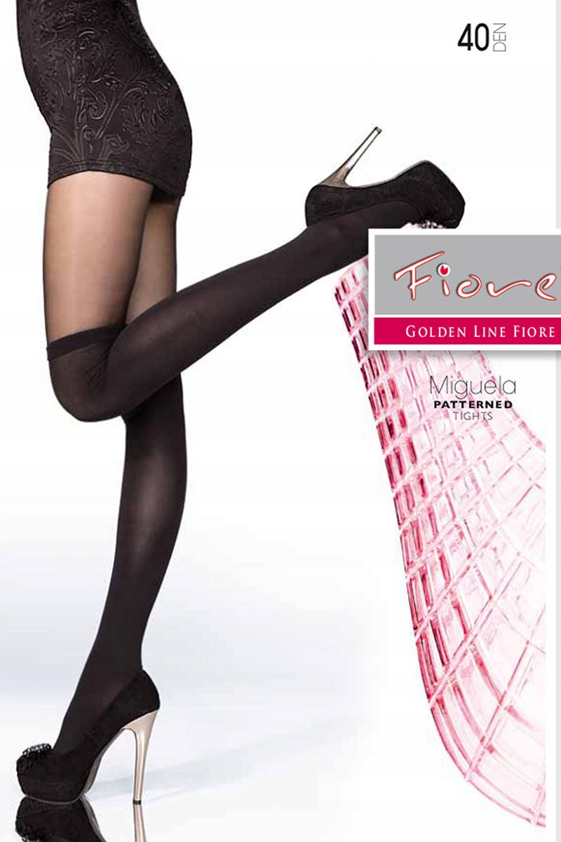 

Fiore Miguela Rajstopy 40 Den 3-M/black