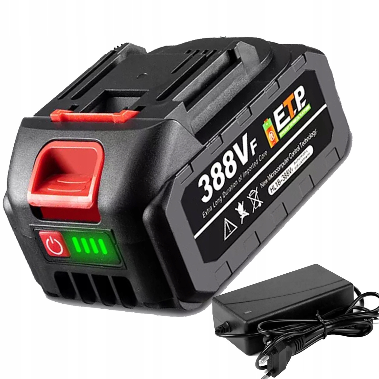 Baterie pro Makita 18V/21V Systém Akumulátor 3Ah Led Ukazatel Nabíječka