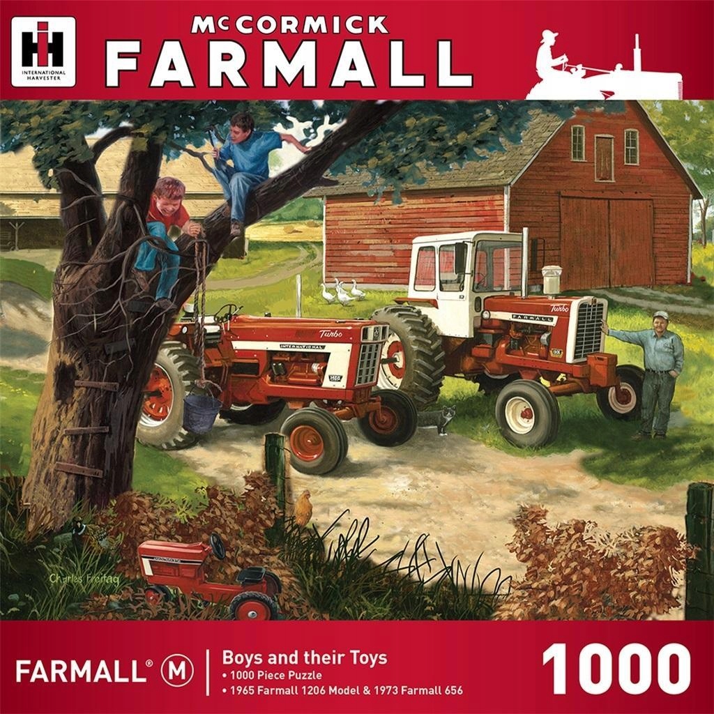 Puzzle Zábava na farme 1000 dielikov.