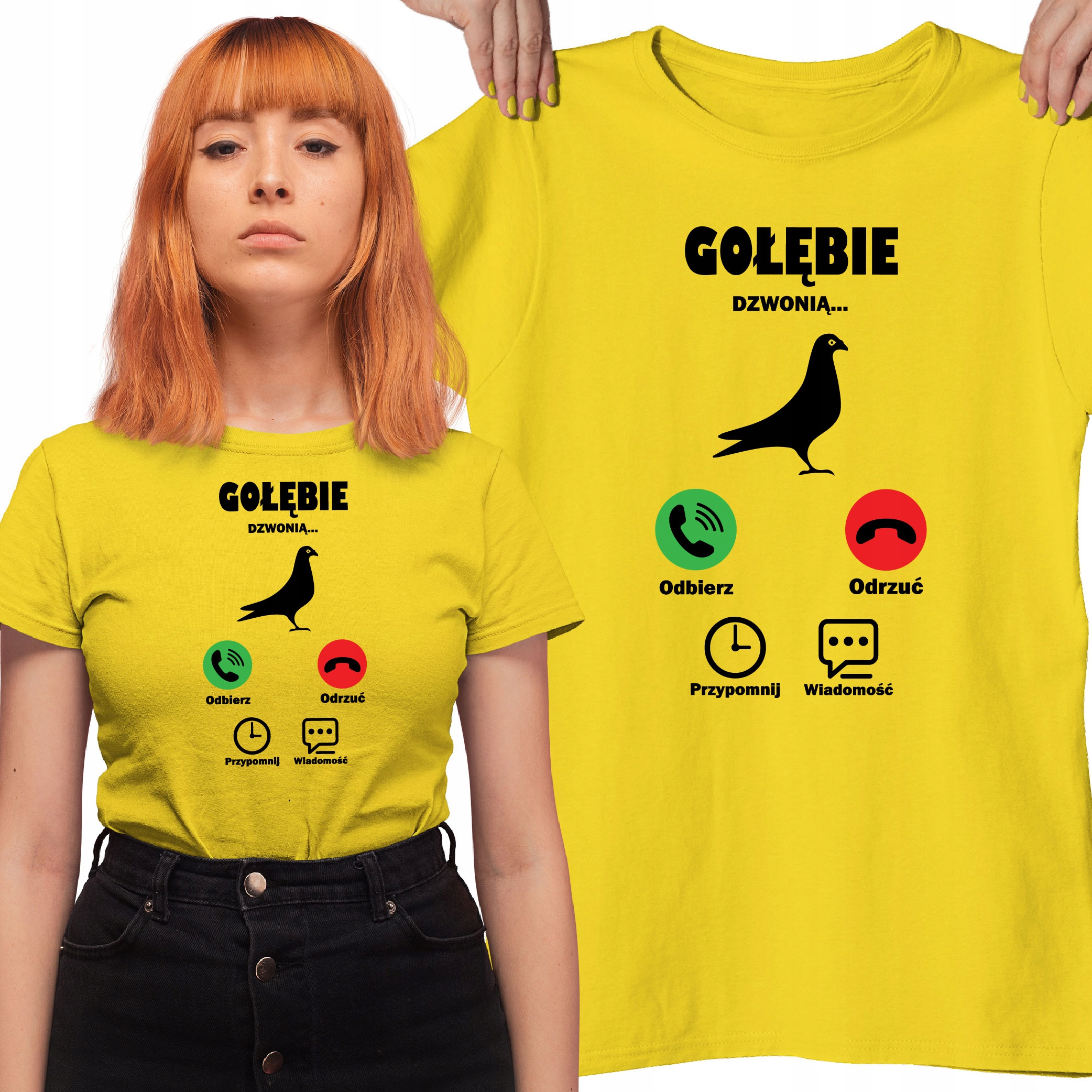 

Bluzka Prezent Dla Miłośnika Gołębi Gołębiarz XL
