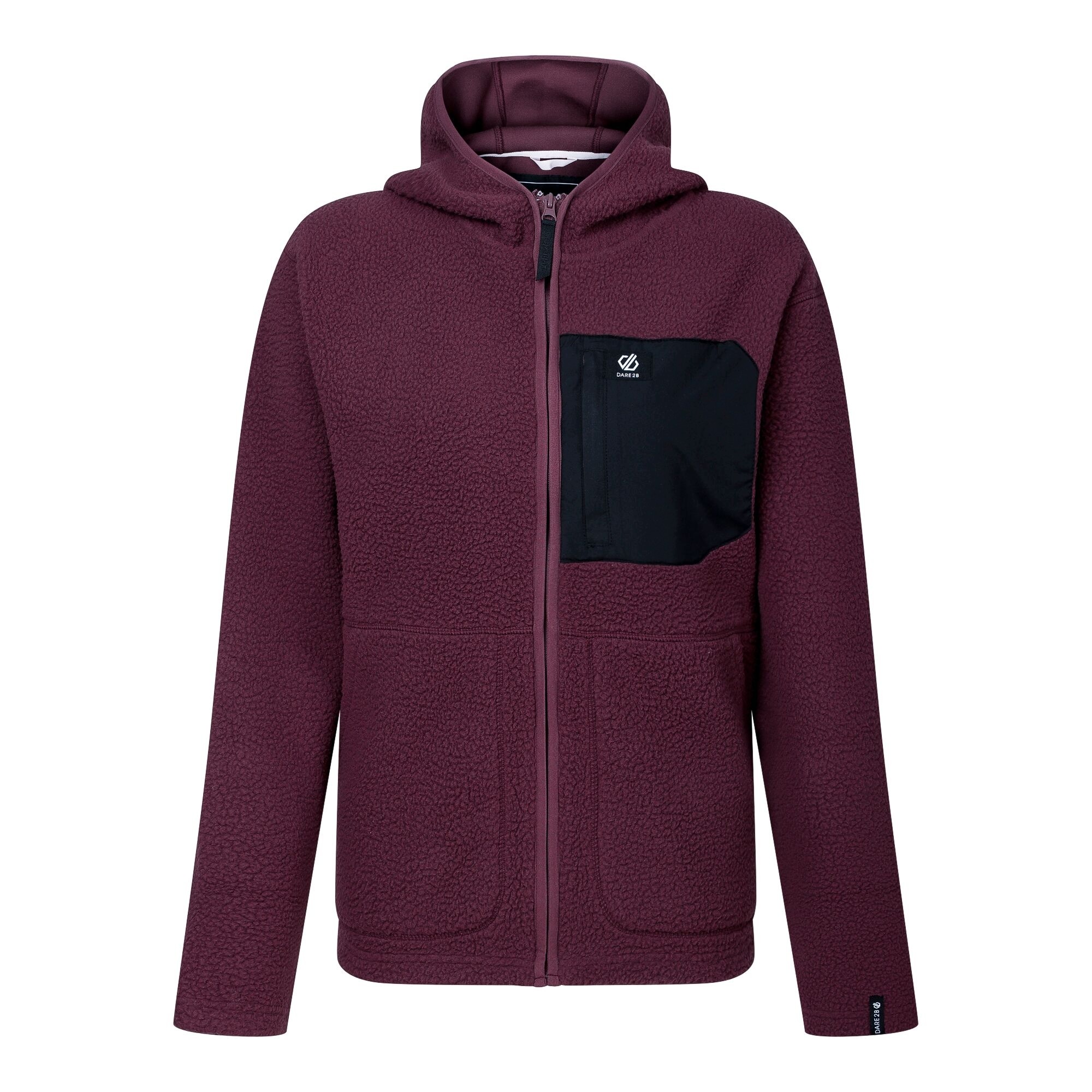 Dámský roztahovací fleece Dare2b Borg DWA777 Zgq fialový vel. 40