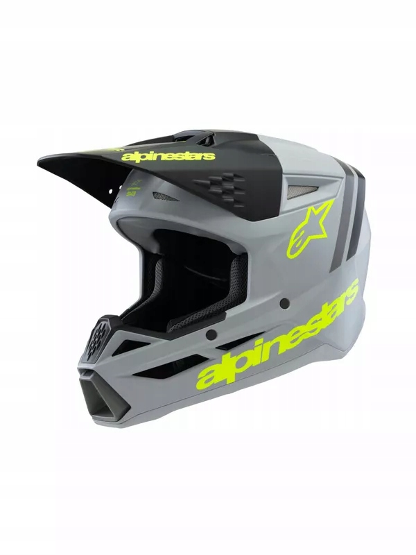 Juniorská prilba Alpinestars SM3 Radium gray/black S