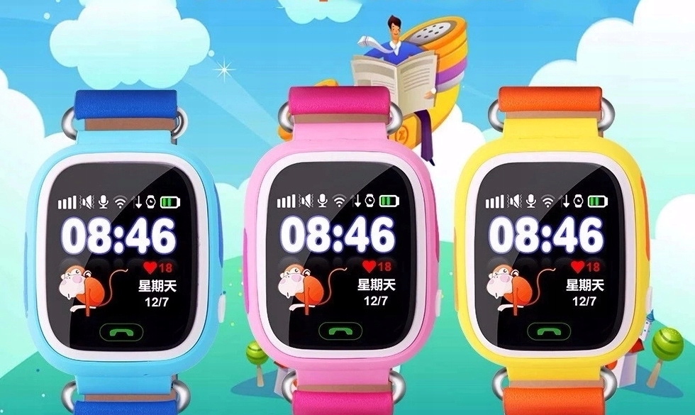 SMARTWATCH Zegarek dziecięcy LOKALIZATOR WiFi Cechy dodatkowe przycisk SOS
