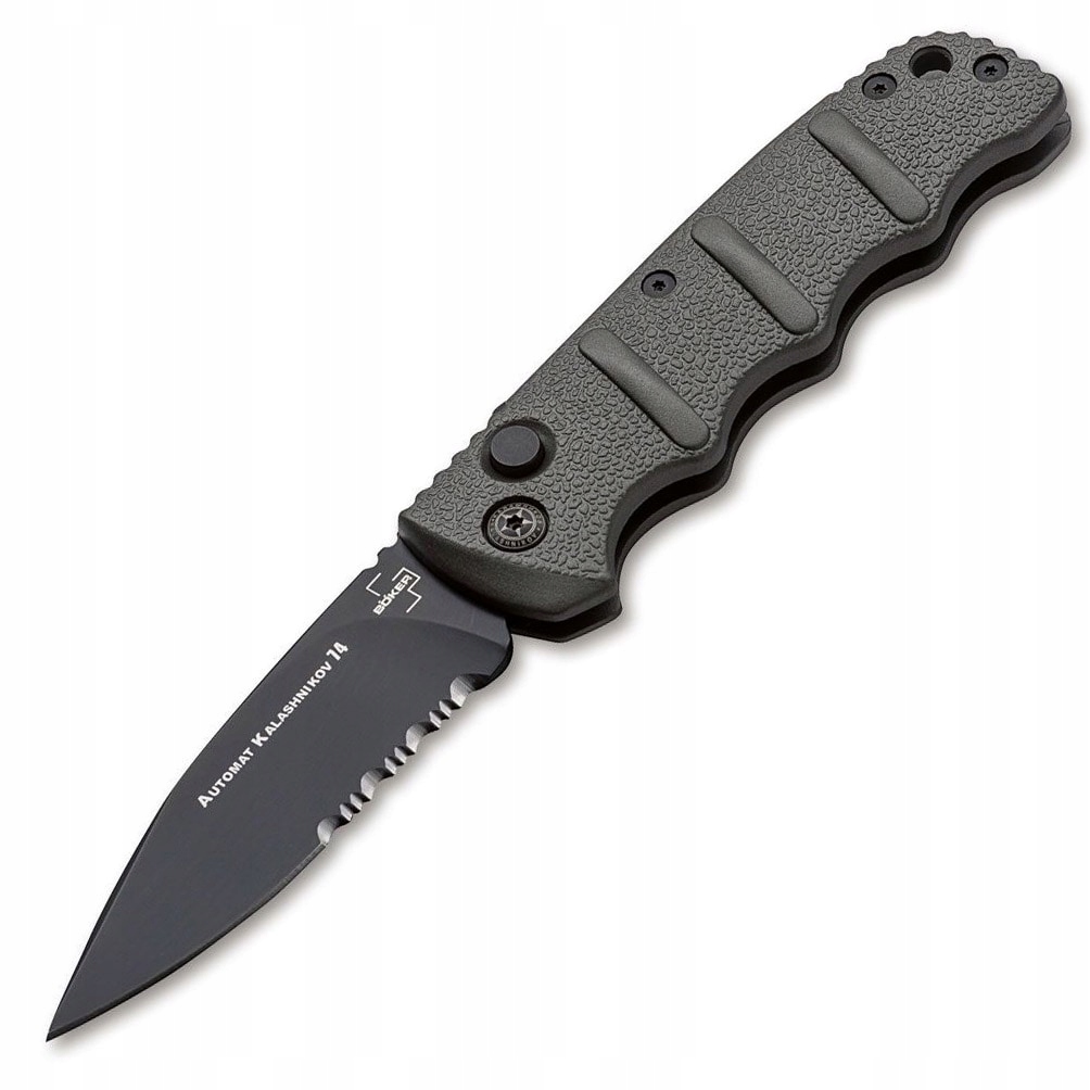 Nůž s klipem Edc Böker Plus AKS-74 Black D2