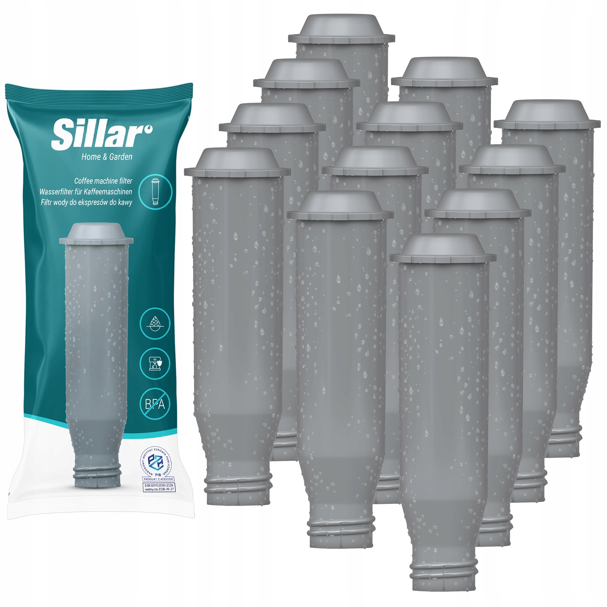 Sillar filtr do ekspresu Krups Melitta zamiennik 12 sztuk
