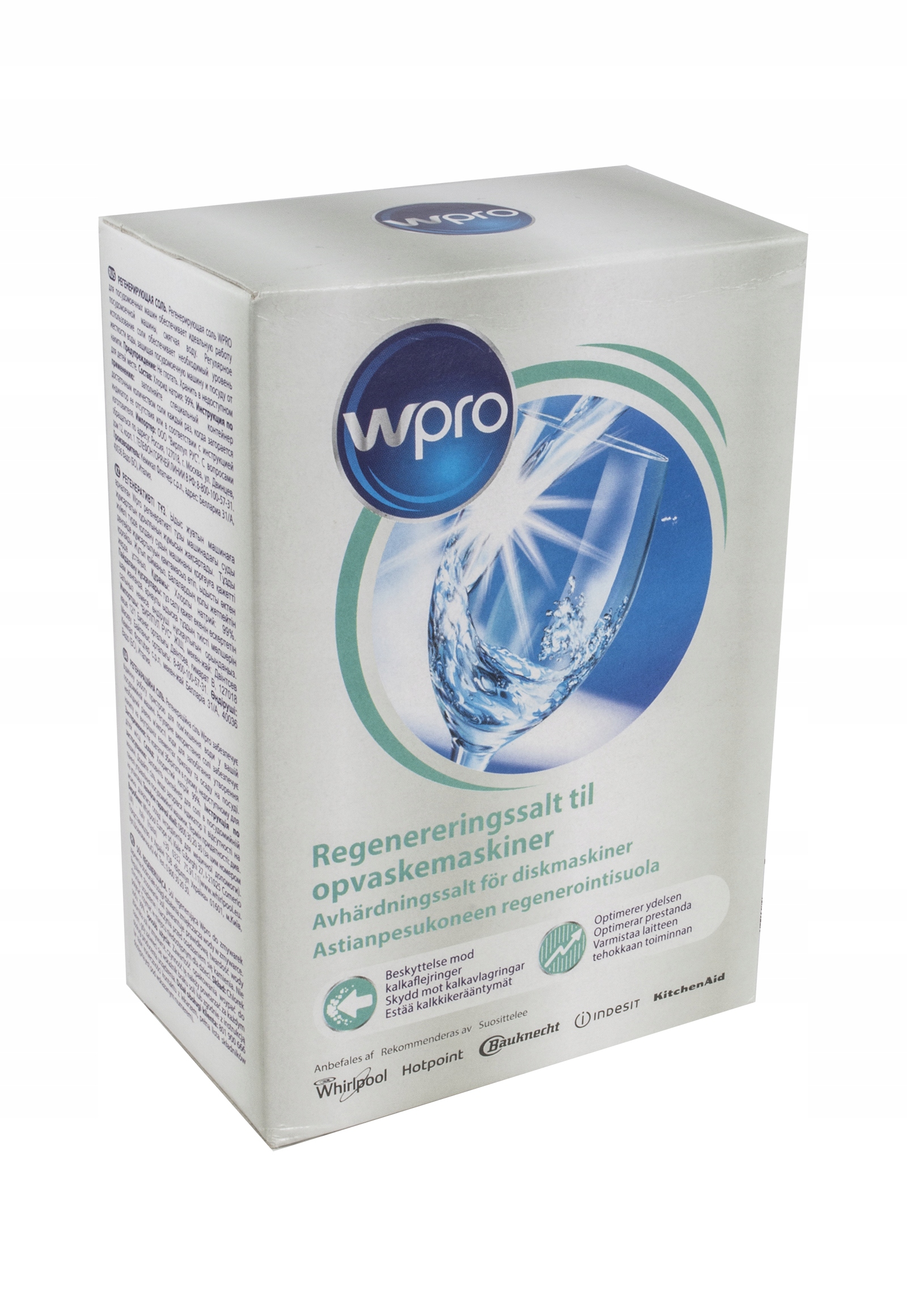 

Sól regenerująca do zmywarki Wpro Whirlpool 1kg