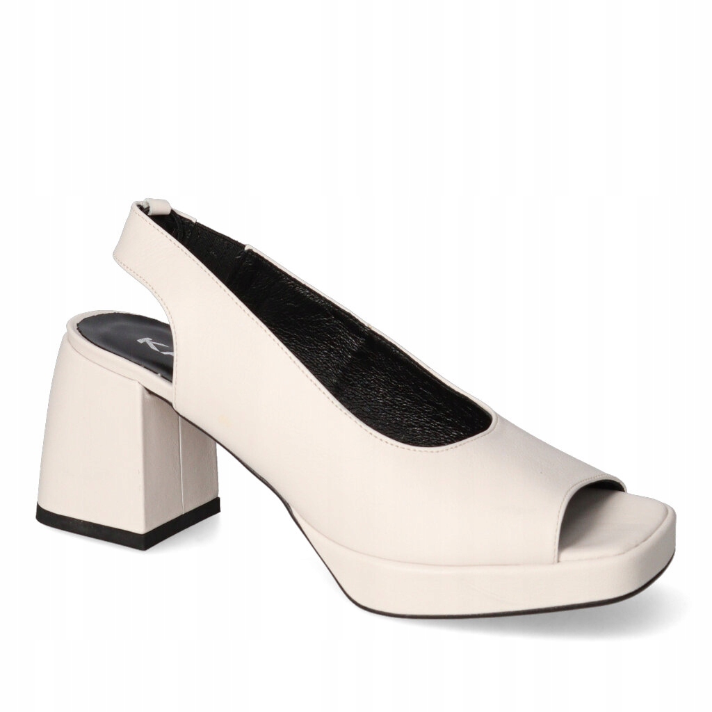 Sandály Karino 4546/010-P Bílé lico 36