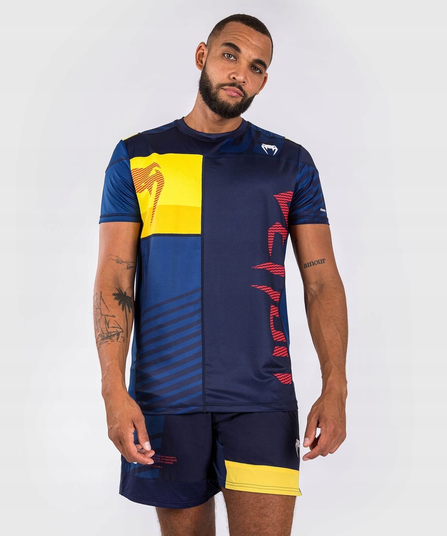 T-shirt Koszulka Dry Tech Venum Sport 05 Venum XL Żółty Niebieski