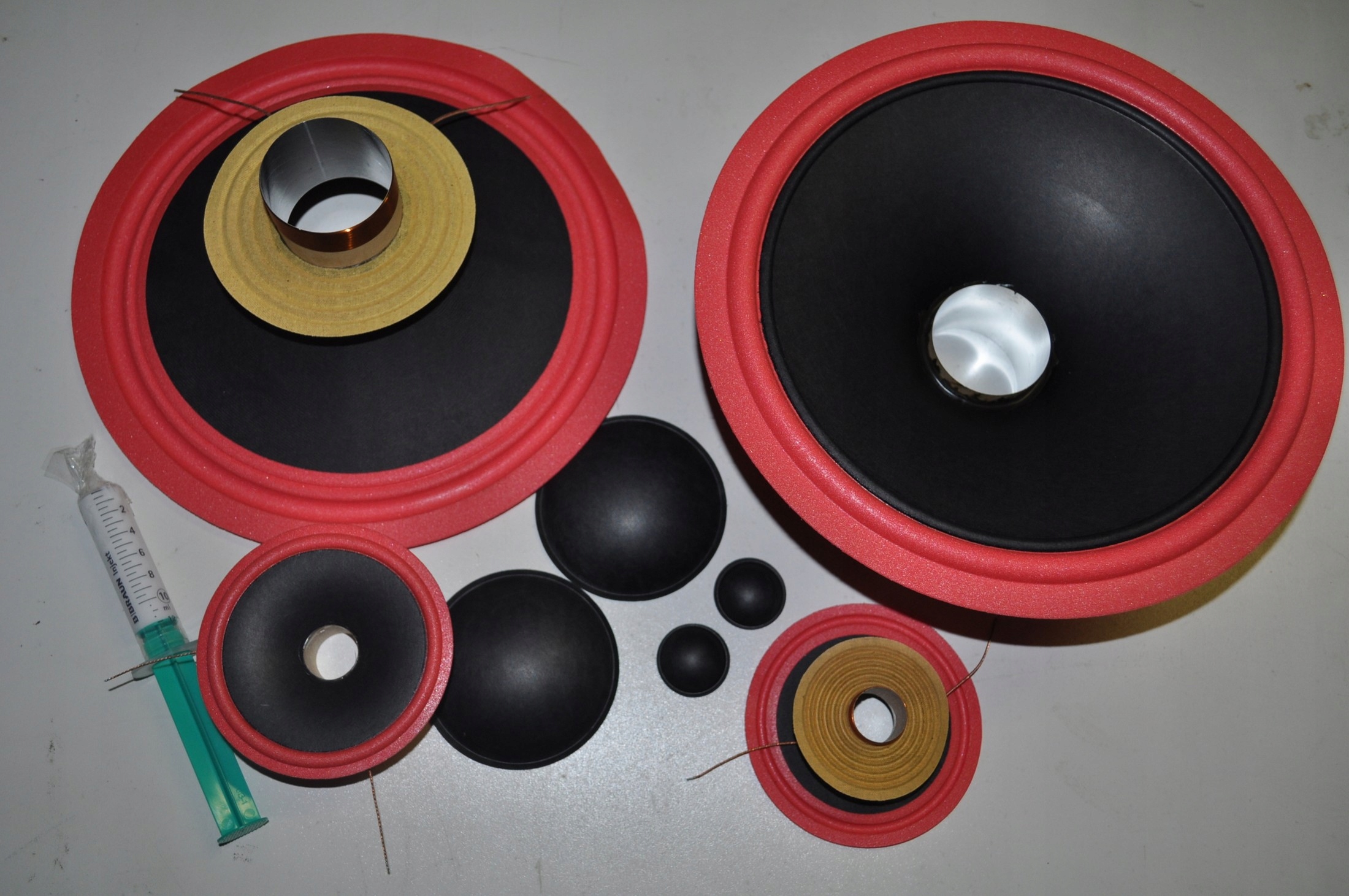 Slepená sada pro Tonsil Altus 75, Alton 70 Red