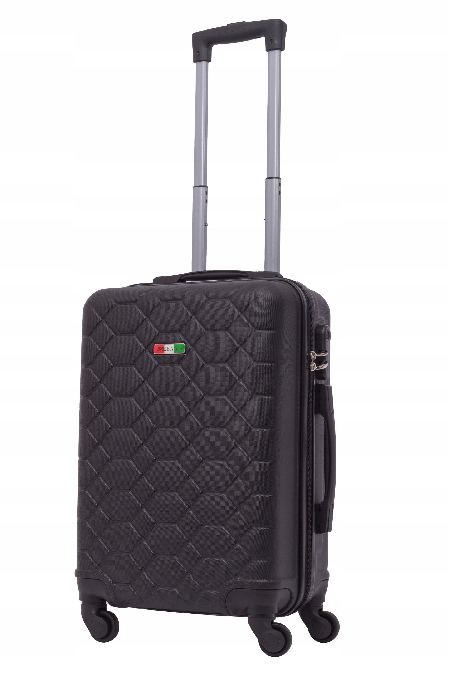 WALIZKA PODRÓŻNA KABINOWA BAGAŻ PODRĘCZNY 4 KOŁA 30L BAGIA AMSTERDAM KOLORY Materiał dominujący ABS