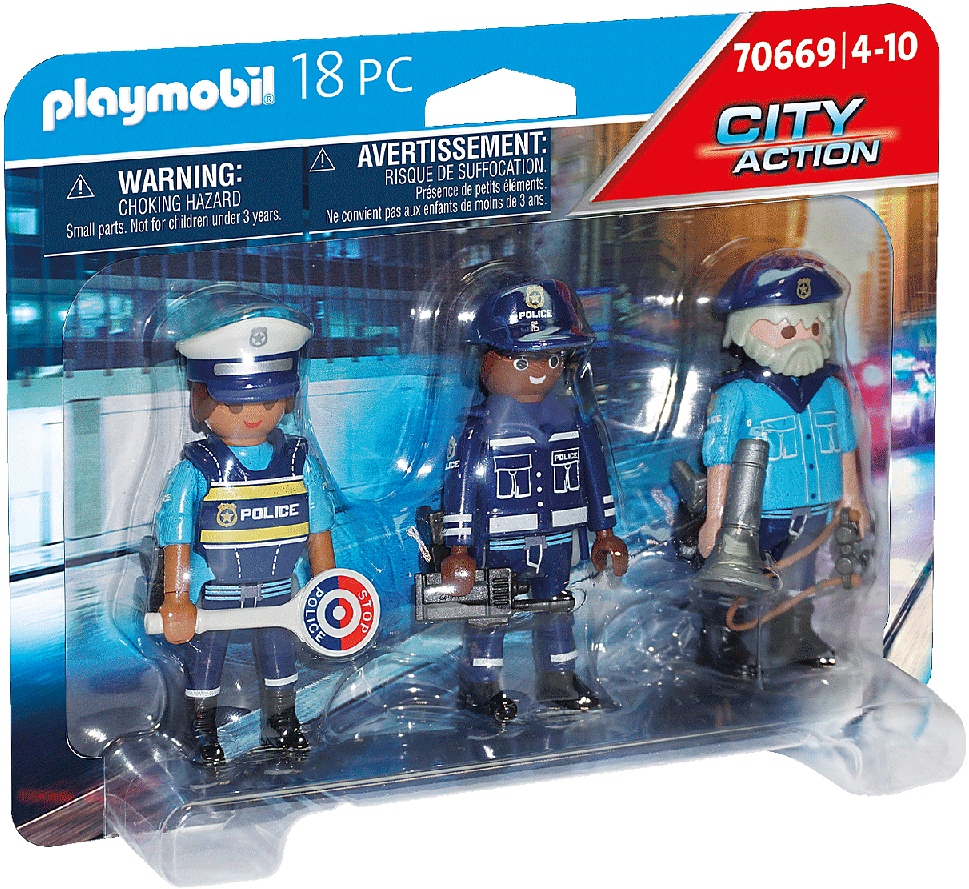 

Playmobil 70669 Zestaw Figurek Policjanci