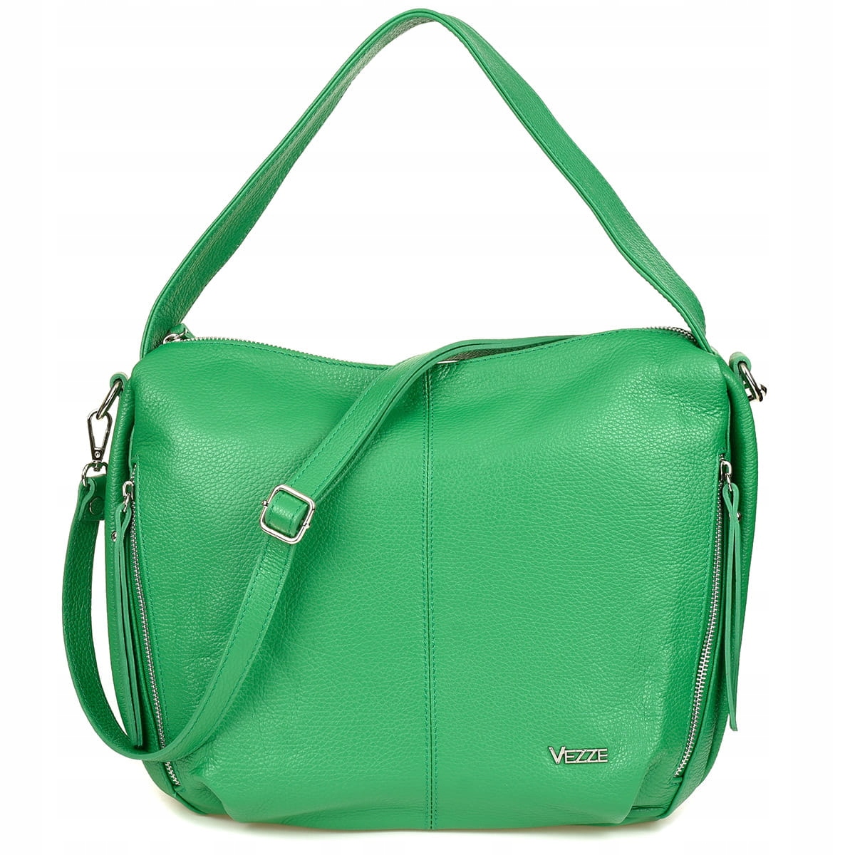 Kožená kabelka Vezze Conta Trawiasta